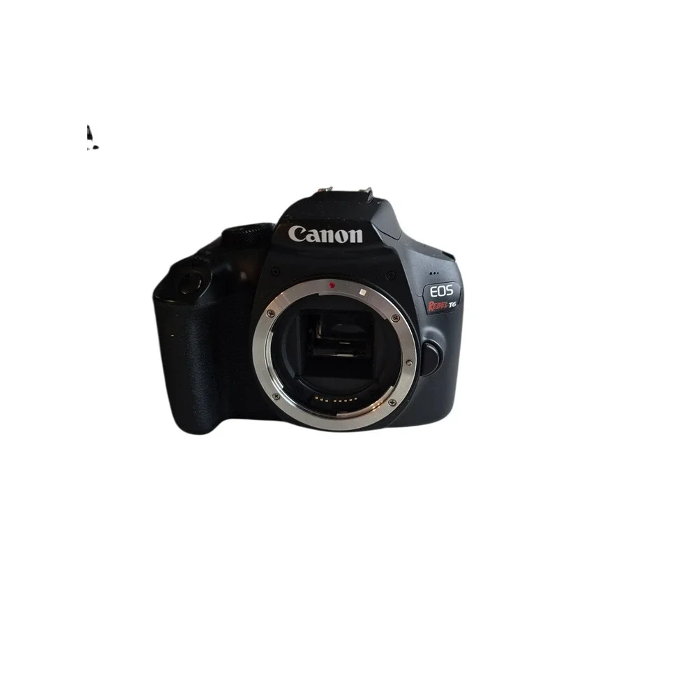 Canon EOS Rebel T6 DSLR Camera with EF-S 55-250mm IS Lens Tripod and Case Bundle